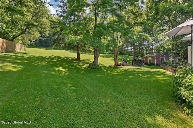 3140 State Route 5s, Danube, NY 13339 - view of yard featuring view of wooded area