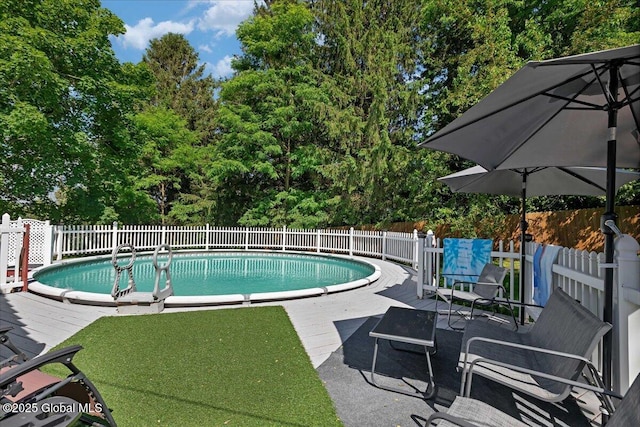 3140 State Route 5s, Danube, NY 13339 - view of pool with a deck and view of wooded area