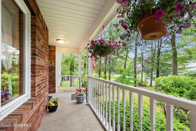 69 Deer Run Holw, Halfmoon, NY 12065 - view of covered porch