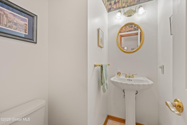 69 Deer Run Holw, Halfmoon, NY 12065 - half bath featuring toilet and baseboards