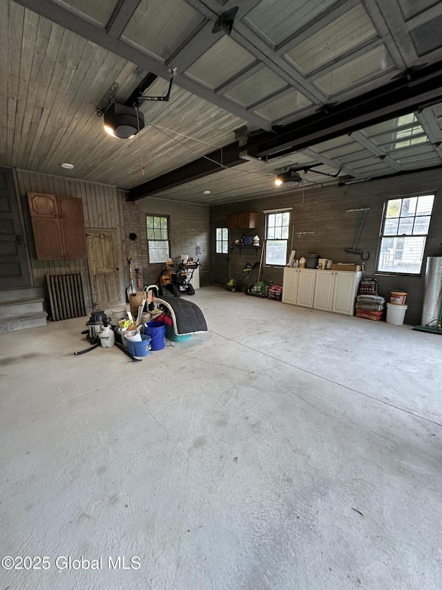 945 Morgan Ave, Niskayuna, NY 12309 - garage featuring a garage door opener