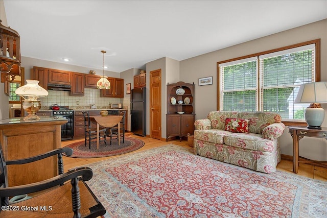 6 Leaward Way, Saratoga Springs, NY 12866 - living area with light wood finished floors