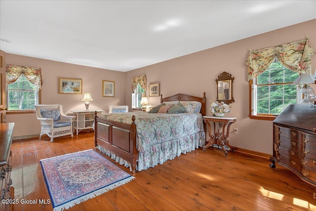 6 Leaward Way, Saratoga Springs, NY 12866 - bedroom with hardwood / wood-style flooring and multiple windows