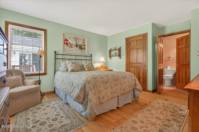 6 Leaward Way, Saratoga Springs, NY 12866 - bedroom featuring light wood-style floors and baseboards