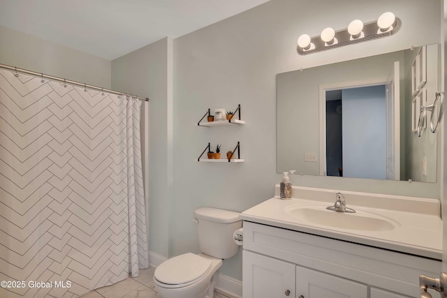 9 Sebring Ave, Colonie, NY 12205 - full bathroom with vanity, tile patterned floors, and a shower with shower curtain
