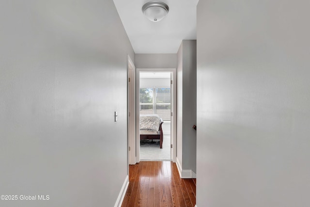 9 Sebring Ave, Colonie, NY 12205 - hallway with baseboards and hardwood / wood-style flooring