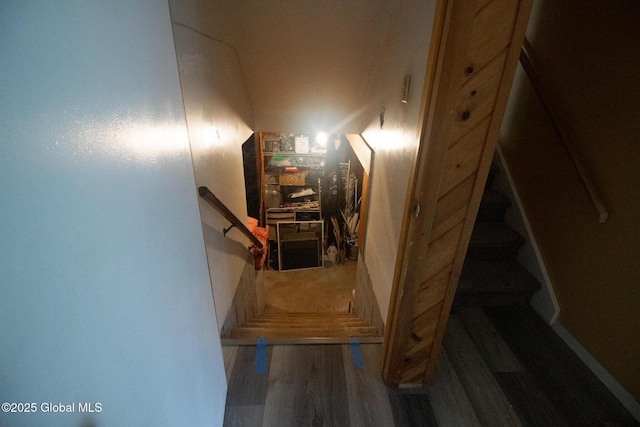 46 Cindy Crest Dr, Rotterdam, NY 12306 - staircase featuring wood finished floors