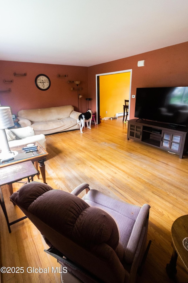 46 Cindy Crest Dr, Rotterdam, NY 12306 - living room with wood finished floors