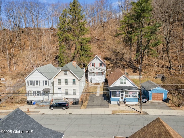 55 Spring Ave, Troy, NY 12180 - view from above of property