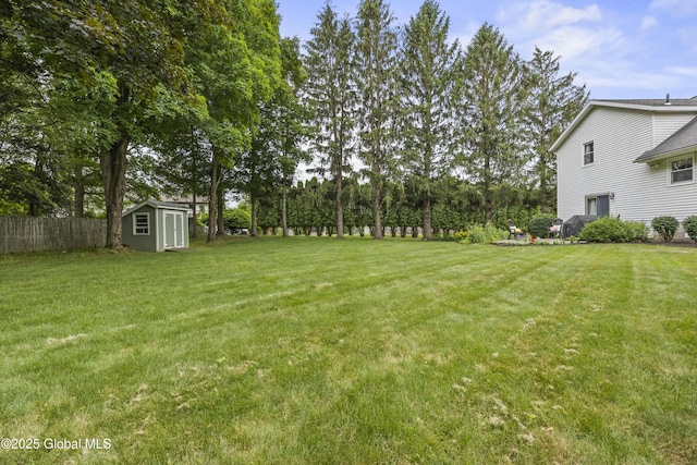 6458 Vosburgh Rd, Guilderland, NY 12009 - view of yard with a storage shed