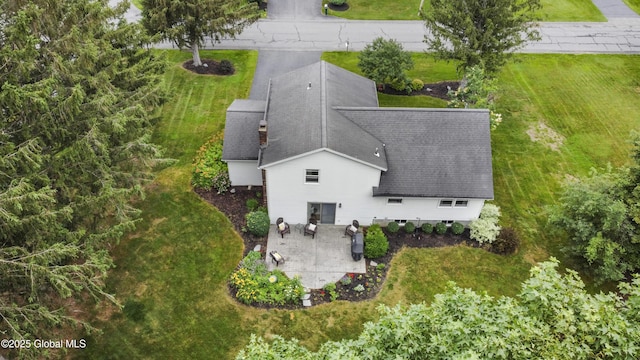 6458 Vosburgh Rd, Guilderland, NY 12009 - view from above of property