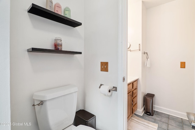 5012 Juniper Ln, Guilderland, NY 12303 - half bath with vanity and tile patterned floors