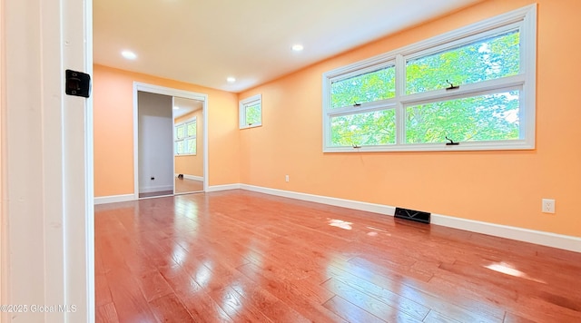 631 St Davids Ln, Niskayuna, NY 12309 - unfurnished room featuring light wood-style floors and recessed lighting