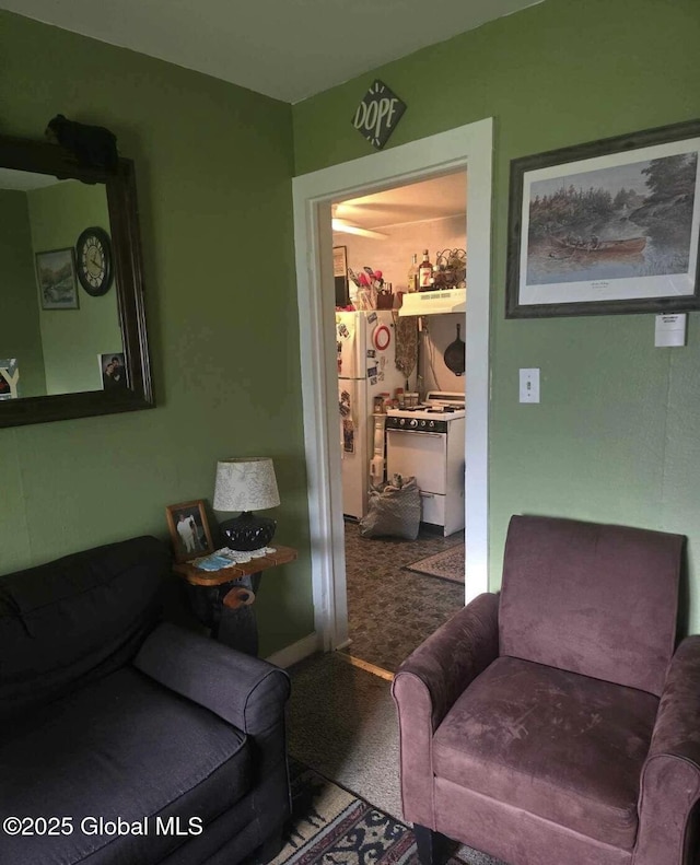 97 Library Ave, Warrensburg, NY 12885 - view of carpeted living room