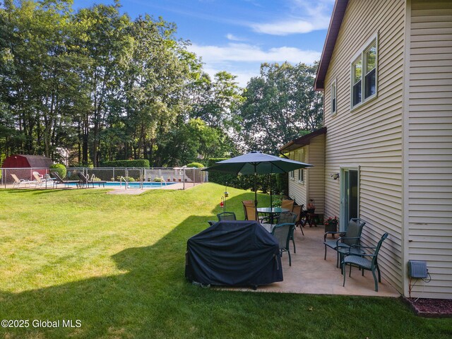 23 Tokay Ln, Colonie, NY 12309 - view of yard featuring a patio area