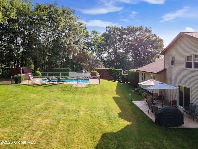 23 Tokay Ln, Colonie, NY 12309 - view of yard featuring a patio