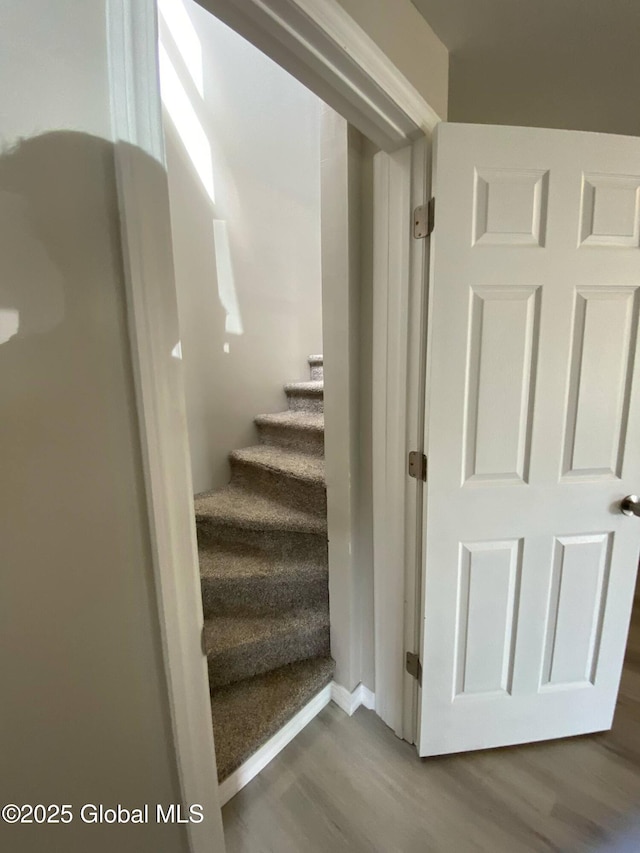 11 4th Ave, Whitehall, NY 12887 - stairs with wood finished floors