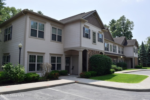 9 Lancaster Pl, Milton, NY 12020 - view of property featuring uncovered parking