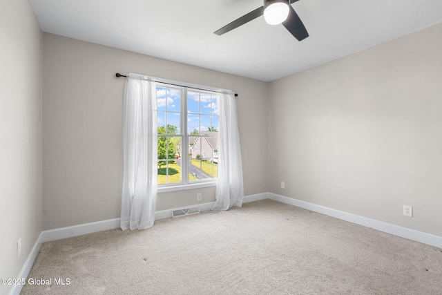 11 Fairview Ln, Halfmoon, NY 12118 - carpeted spare room with ceiling fan and baseboards
