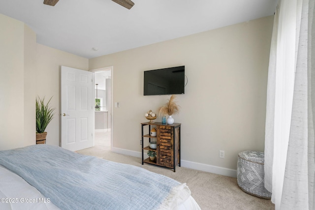 11 Fairview Ln, Halfmoon, NY 12118 - bedroom with light carpet and baseboards