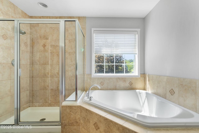 11 Fairview Ln, Halfmoon, NY 12118 - full bath with a bath and a shower stall