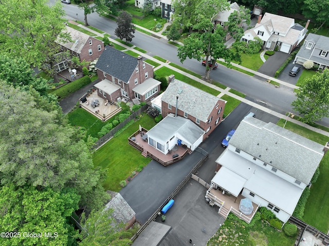 101 Euclid Ave, Albany, NY 12203 - aerial perspective of suburban area