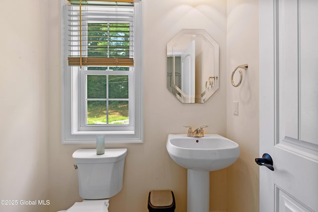 7 Anthony Ln, Saratoga Springs, NY 12866 - half bathroom with toilet and a sink