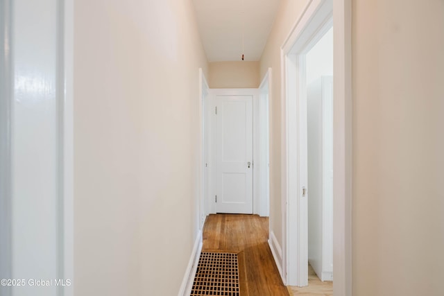87 Hollywood Ave, Albany, NY 12208 - corridor with attic access and light wood-style floors