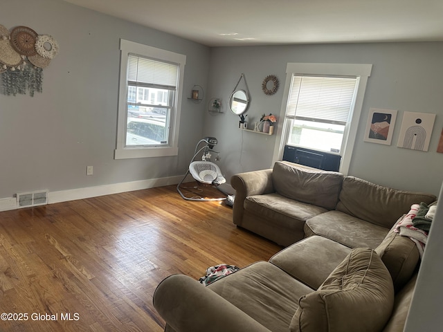246 Fourteenth St, Schenectady, NY 12306 - living area featuring wood finished floors and baseboards