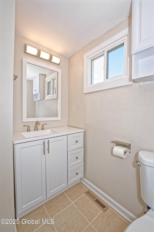 901 Adams St, Rotterdam, NY 12306 - bathroom with vanity and tile patterned floors