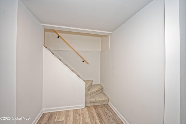 21 Crooked St, Charlton, NY 12019 - stairway with wood finished floors and baseboards
