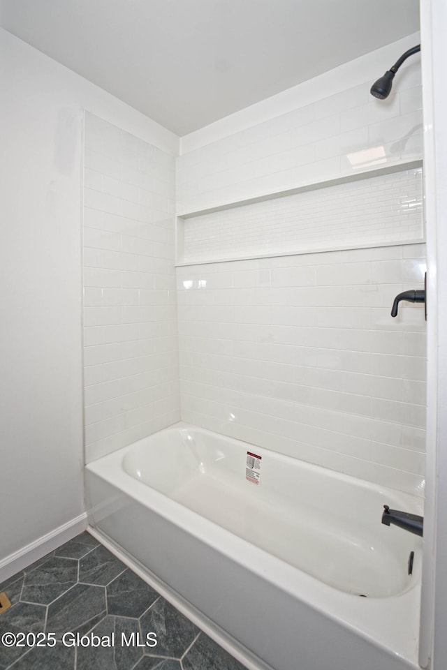 21 Crooked St, Charlton, NY 12019 - bathroom with tile patterned floors and shower / washtub combination