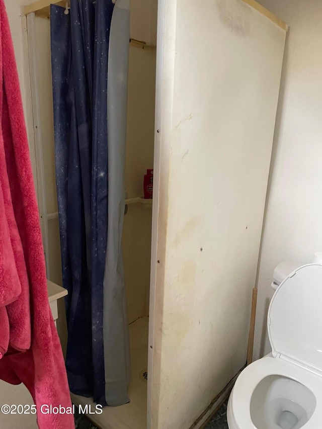 21-25 Mohawk St, Fort Plain, NY 13339 - full bath featuring a shower with curtain