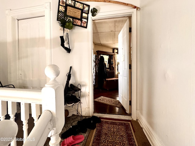 358 2nd St, Albany, NY 12206 - hall with baseboards