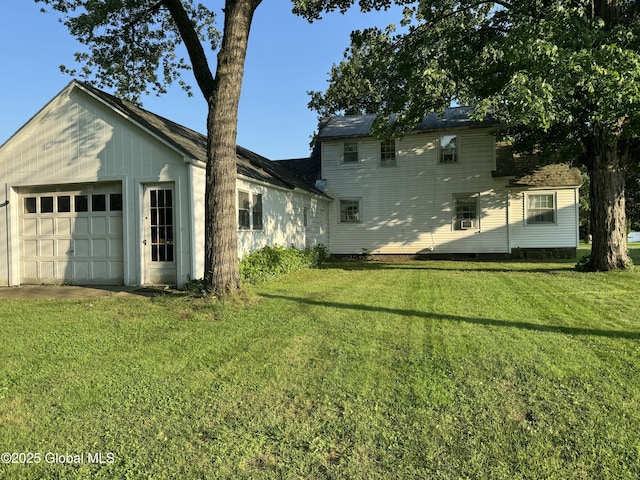 23 Ferry Blvd, South Glens Falls, NY 12803 - view of side of home featuring a lawn