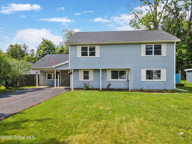 3445 Gari Ln, Guilderland, NY 12303 - view of front of house featuring driveway