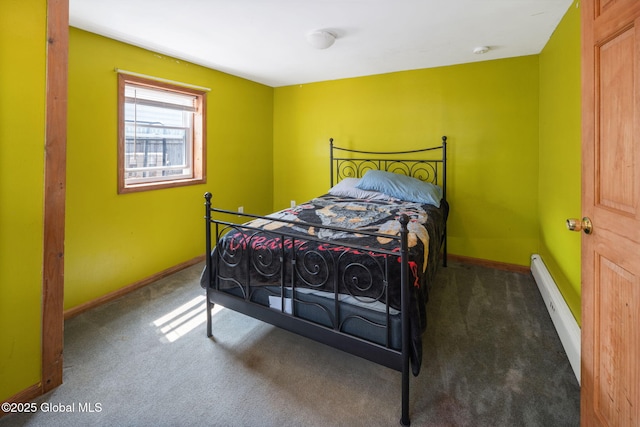 3445 Gari Ln, Guilderland, NY 12303 - carpeted bedroom with a baseboard radiator and baseboards