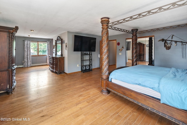 3445 Gari Ln, Guilderland, NY 12303 - bedroom with light wood finished floors and a closet