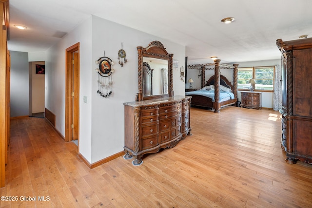 3445 Gari Ln, Guilderland, NY 12303 - bedroom featuring light wood finished floors and recessed lighting
