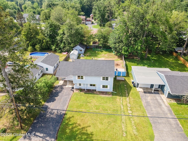 3445 Gari Ln, Guilderland, NY 12303 - aerial view of property and surrounding area