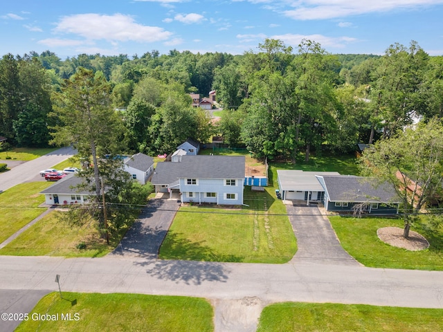 3445 Gari Ln, Guilderland, NY 12303 - view from above of property
