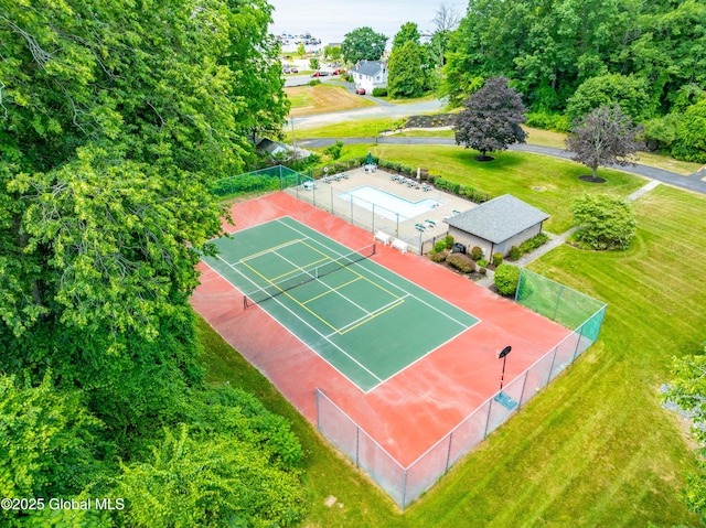 22 Pine Ridge Rd, Stillwater, NY 12866 - view of tennis court