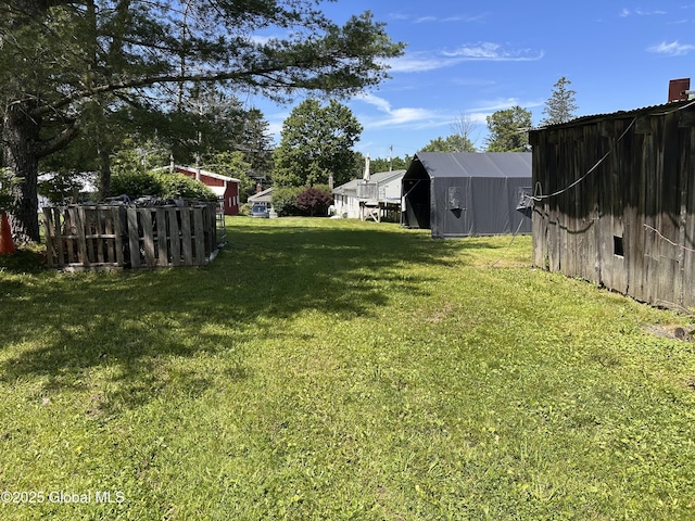 634 State Route 143, Westerlo, NY 12193 - view of grassy yard with an outdoor structure