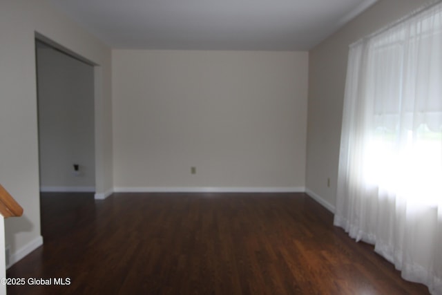 6 Galileo Way, Colonie, NY 12110 - empty room with wood finished floors and baseboards