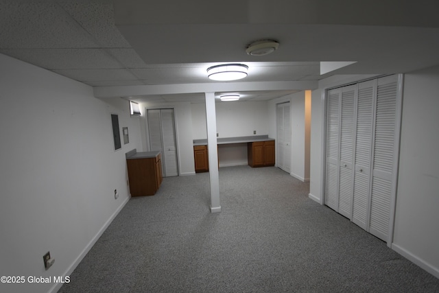 6 Galileo Way, Colonie, NY 12110 - finished below grade area featuring light colored carpet and baseboards
