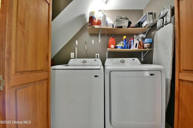 157 Mosquito Swamp Rd, Greenwich, NY 12834 - laundry area featuring independent washer and dryer