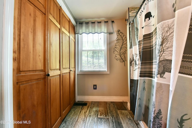 157 Mosquito Swamp Rd, Greenwich, NY 12834 - bathroom with wood-type flooring and a heating unit