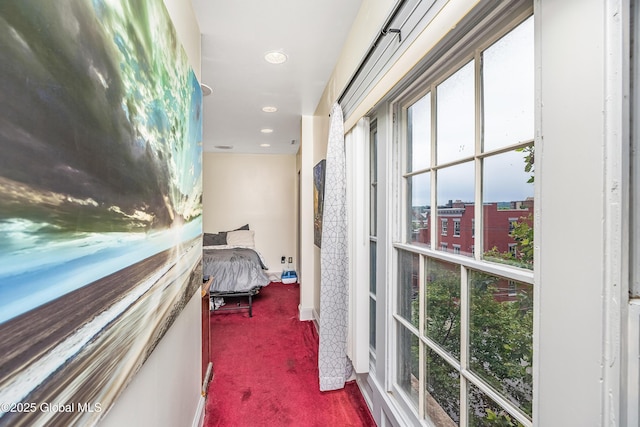 2 Ash Grove Pl Unit 4, Albany, NY 12202 - corridor featuring carpet and recessed lighting
