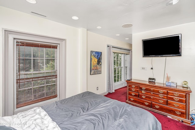 2 Ash Grove Pl Unit 4, Albany, NY 12202 - carpeted bedroom with access to outside and recessed lighting