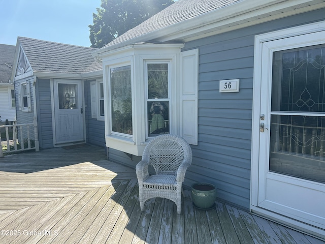 56 Wendell St, Ravena, NY 12143 - view of deck